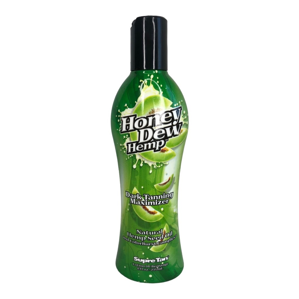 🆕 Supre Tan HONEY DEW HEMP Dark Tanning Maximizer Indoor Tanning Bed Lotion
